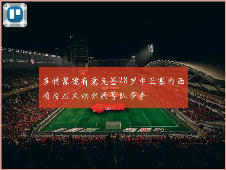 多特蒙德有意免签28岁中卫塞内西将与尤文切尔西等队争夺