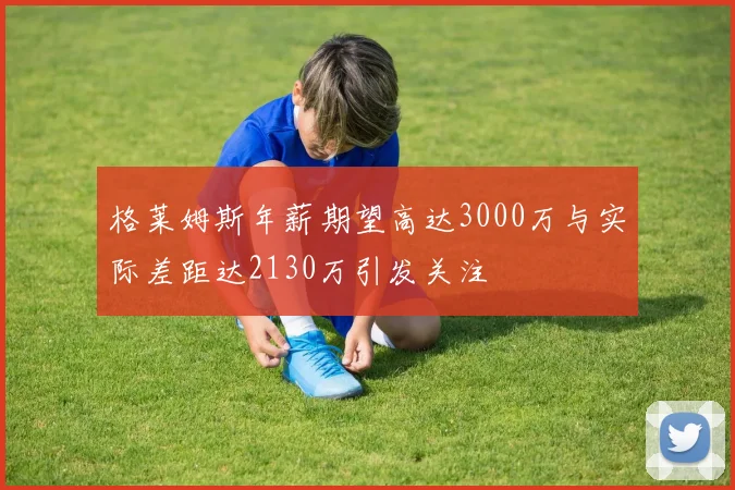 格莱姆斯年薪期望高达3000万与实际差距达2130万引发关注
